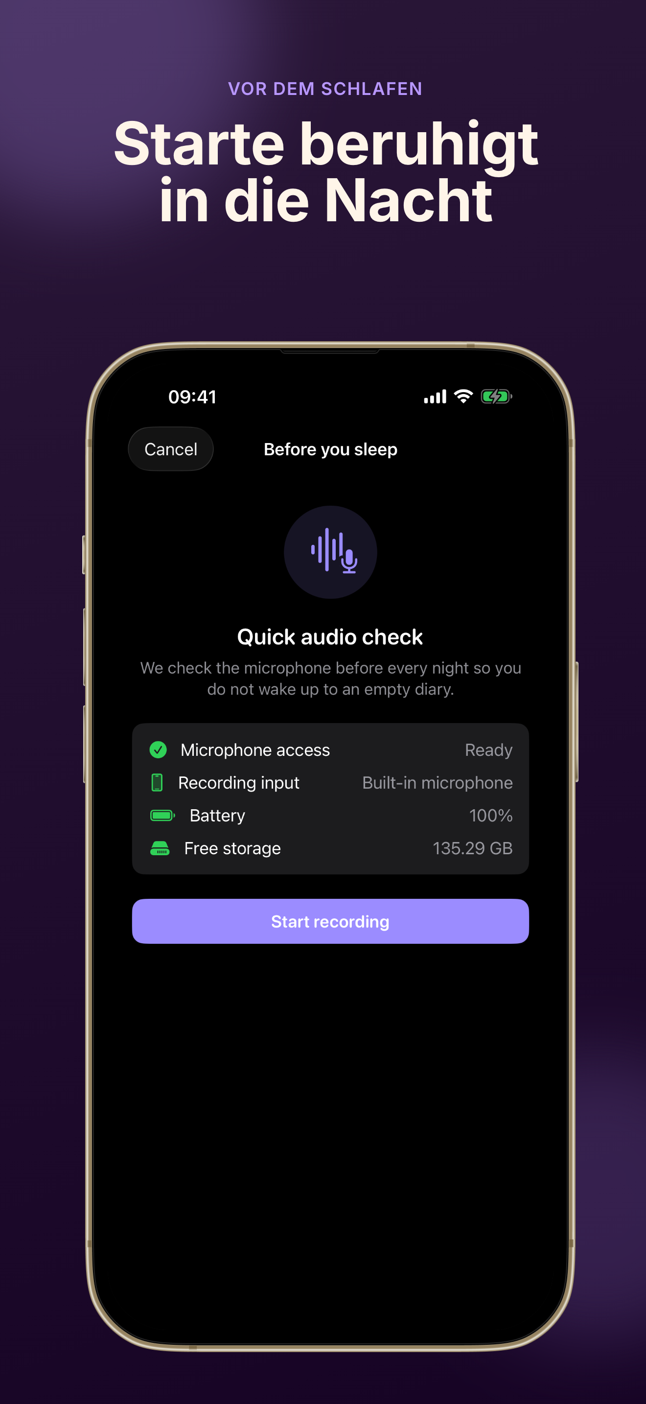Snore Diary screenshot 4