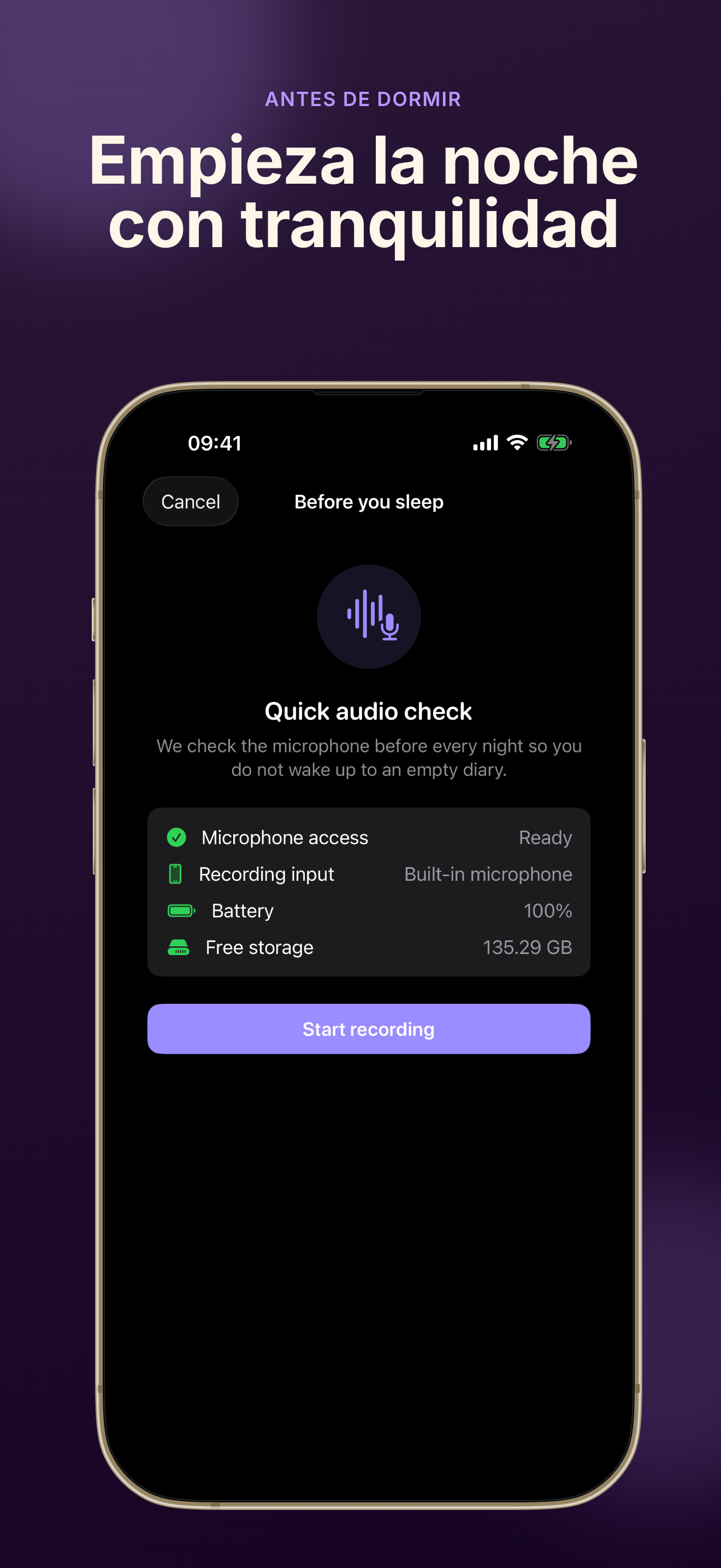 Snore Diary screenshot 4
