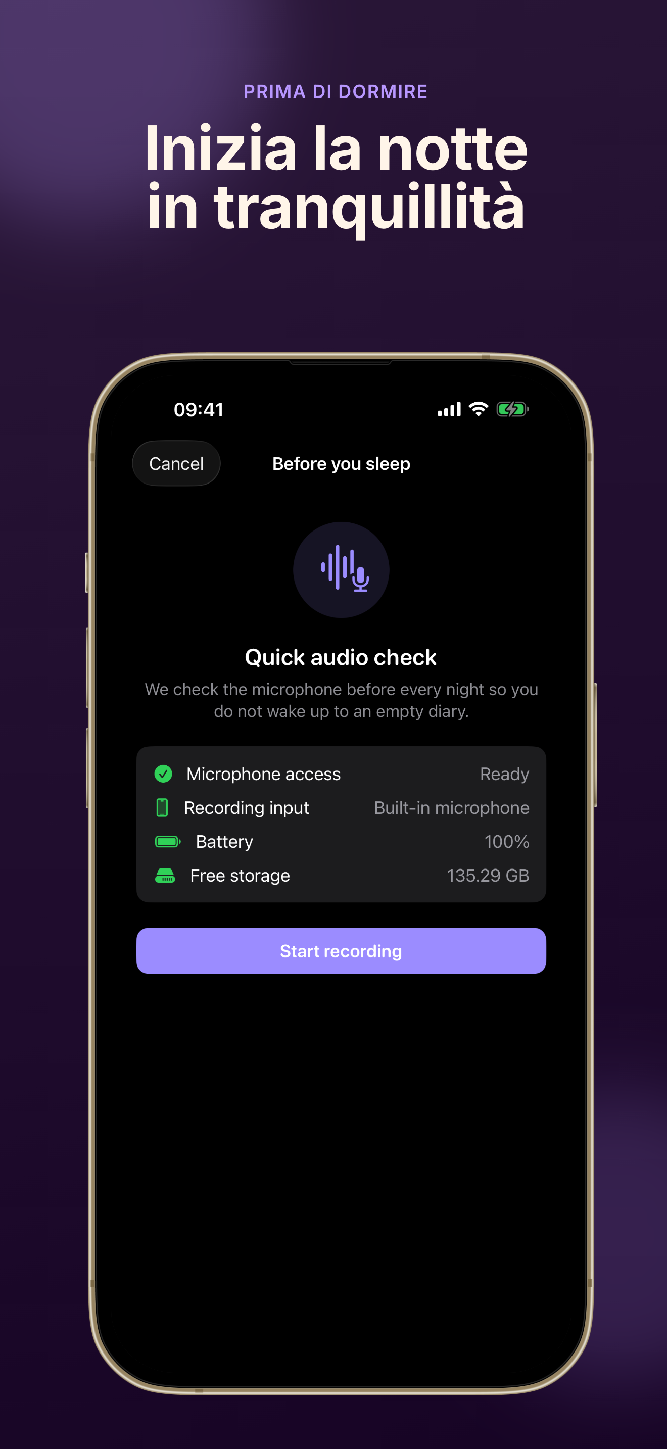 Snore Diary screenshot 4